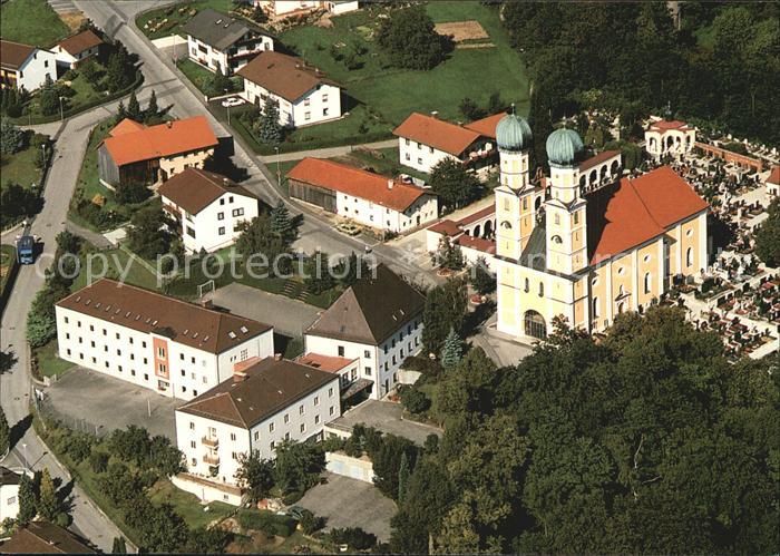 Pfarrkirchen Inn Wallfahrtskirche Gartlberg Salvatorkolleg Fliegeraufnahme