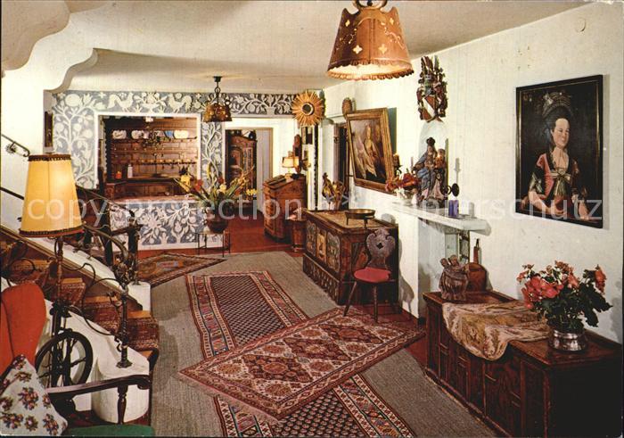 Ettal Hotel Restaurant Benediktenhof Diele