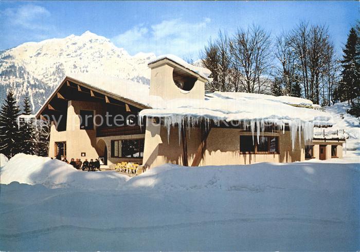 GARMISCH-PARTENKIRCHEN Bayern Aule Alm Winterpanorama Huber Karte Nr 10.190