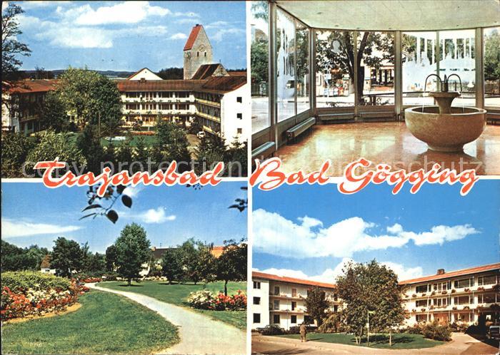 Bad Goegging Trajansbad Brunnen Kurpark