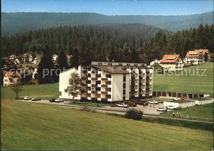 Obertal Baiersbronn Teilansicht Sommer und Wintersportplatz Schwarzwald