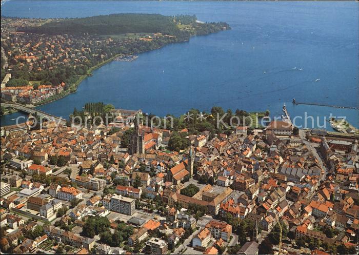 Konstanz Bodensee Fliegeraufnahme