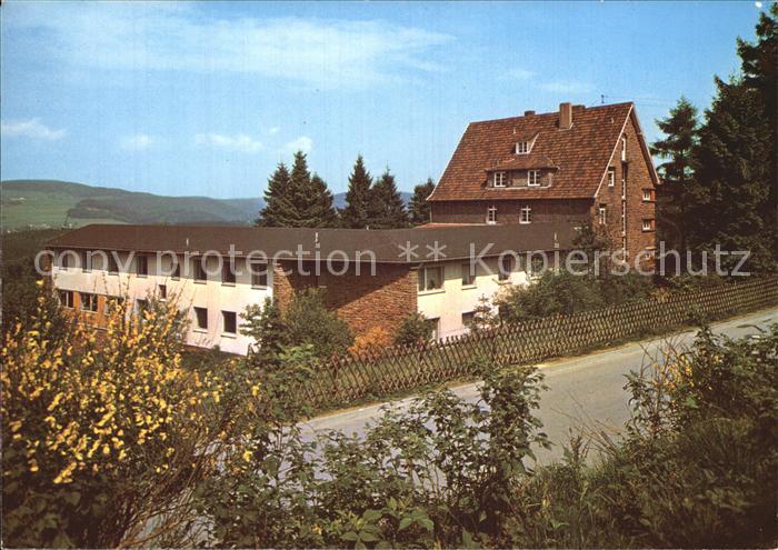 Bergneustadt Jugendherberge an der Aggertalsperre Cornely Karte Nr 12658 H