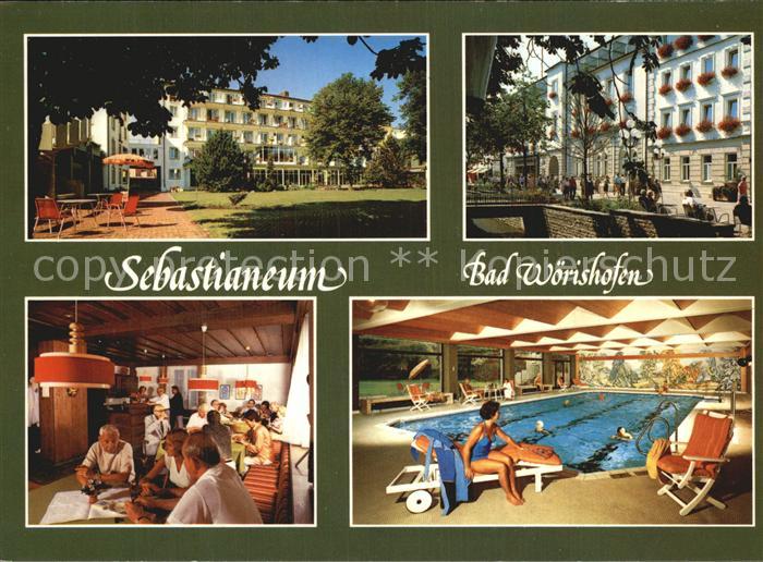 Bad Woerishofen Kneipp Kurhaus Sebastianeum der Barmherzigen Brueder Hallenbad K