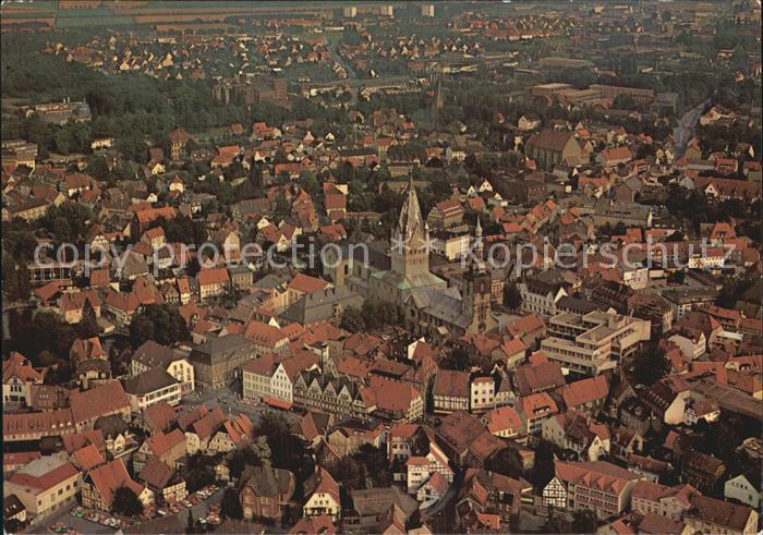 Soest Arnsberg aelteste Stadt Westfalens Altstadt Fliegeraufnahme