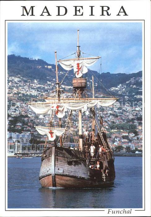 Funchal Santa Maria Kopie Segelschiff von Christoph Kolumbus