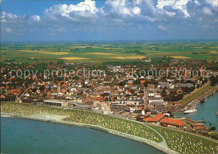 Buesum Nordseebad Fliegeraufnahme