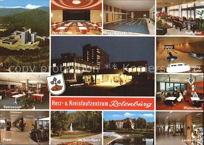 Rotenburg Fulda Herz und Kreislaufzentrum Luftkurort Schlosspark Schloss