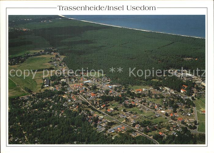 Trassenheide Usedom Fliegeraufnahme