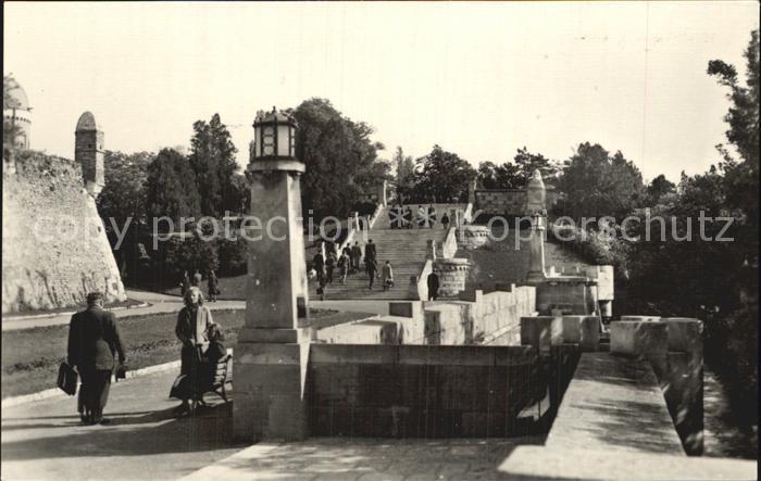 Beograd Belgrad Steintreppe