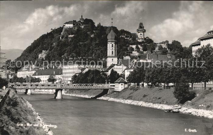 Graz Steiermark Mur Brückenpartie