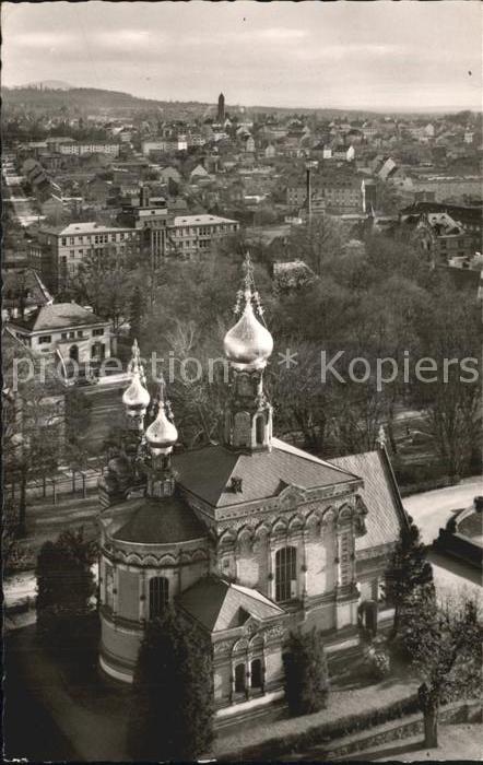 Darmstadt Blick vom Hochzeitsturm