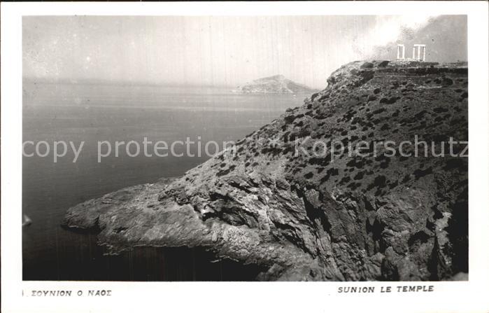 Griechenland Greece Sunion Le Temple