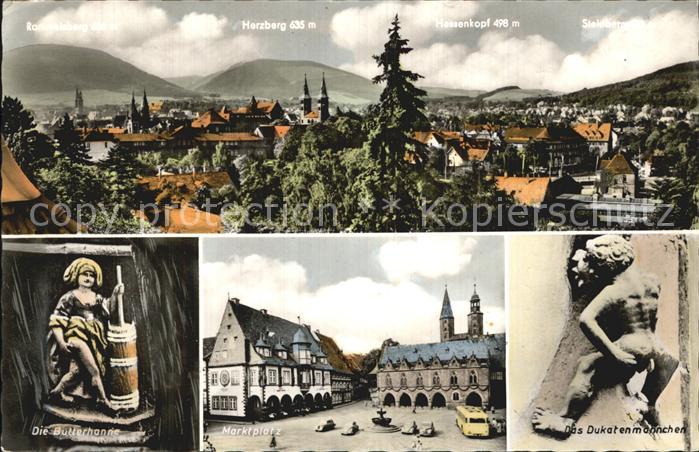 GOSLAR Harz Niedersachsen Herzberg Hessenkopf Dukatenmaennschen Butterhannie Mar
