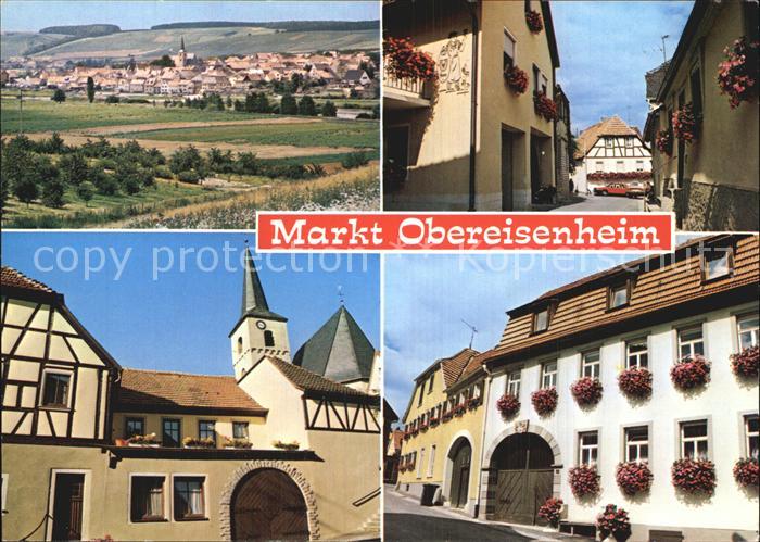 Obereisenheim Unterfranken Markt Weinort am Main