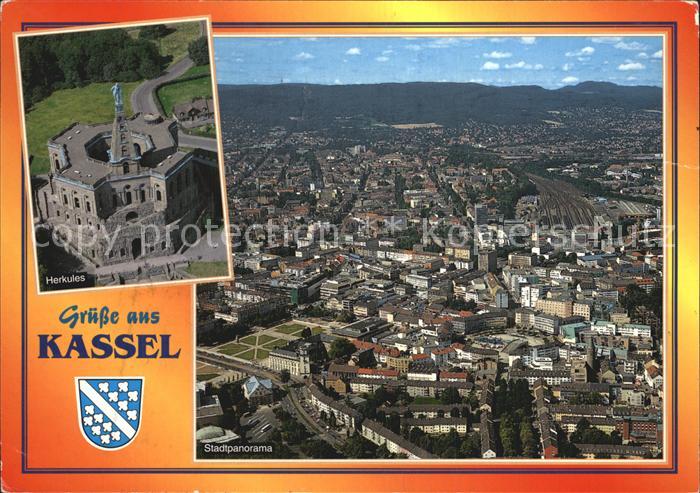 KAssEL  CITY Fliegeraufnahme mit Herkules