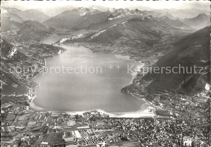 Annecy Haute-Savoie Fliegeraufnahme et son Lac