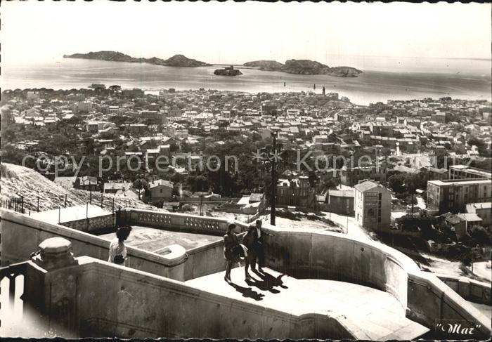 Marseille Bouches-du-Rhone Vue Generale