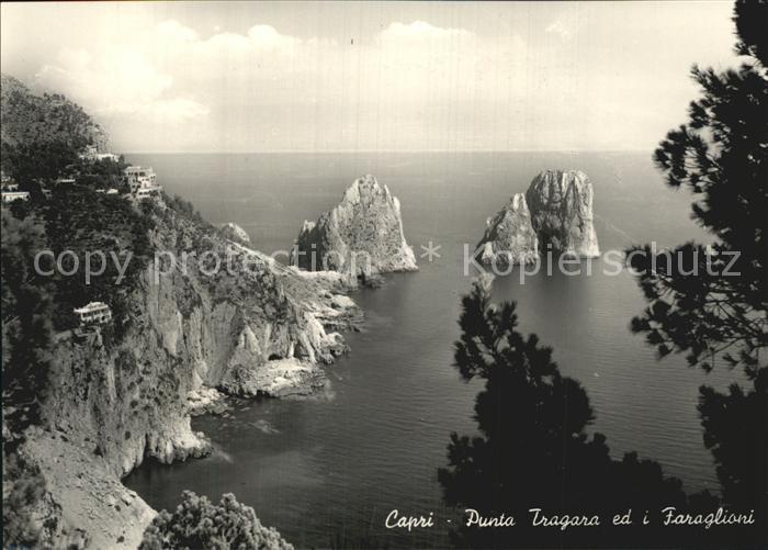 Capri Punta Tragara ed i Faraglioni