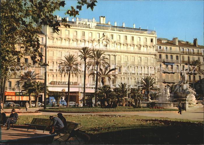 Toulon Var Place de la Liberté et Grand Hotel
