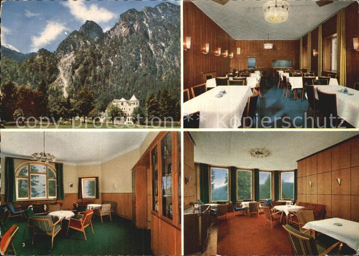 Hohenwart Paar Landheim mit Gruenstein Speisesaal