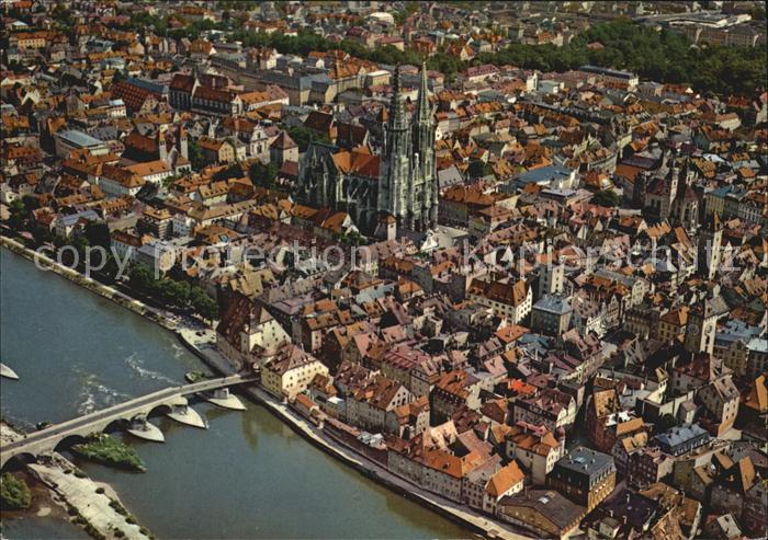 REGENSBURG Bayern Fliegeraufnahme