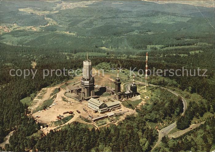 Feldberg Taunus Fliegeraufnahme Sendetuerme
