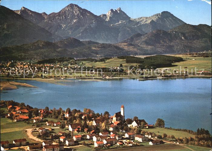 Waltenhofen Allgaeu Schwangau mit Forggensee