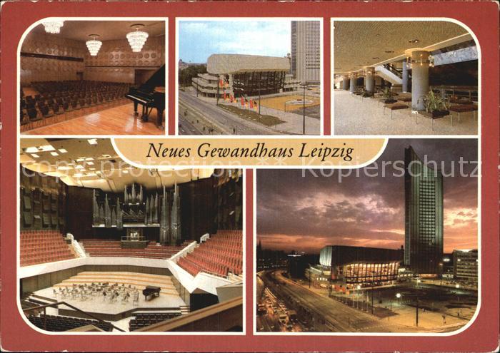 LEIPZIG Sachsen Neues Gewandhaus