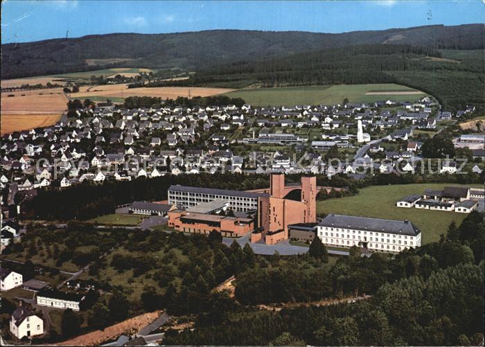 Meschede Fliegeraufnahme Abtei Benediktinerabtei Koenigsmuenster