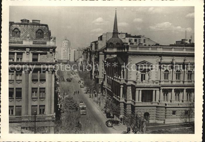 Beograd Belgrad Strassenpartie
