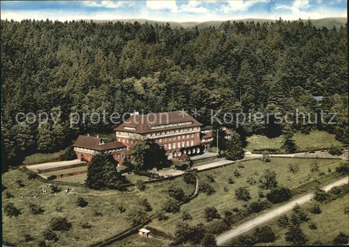 Helmarshausen Sanatorium Haus Kleine am Reinhardswald 1000jaehrige Stadt im Diem
