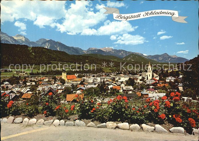 Schladming Obersteiermark Panorama Bergstadt Alpenblick