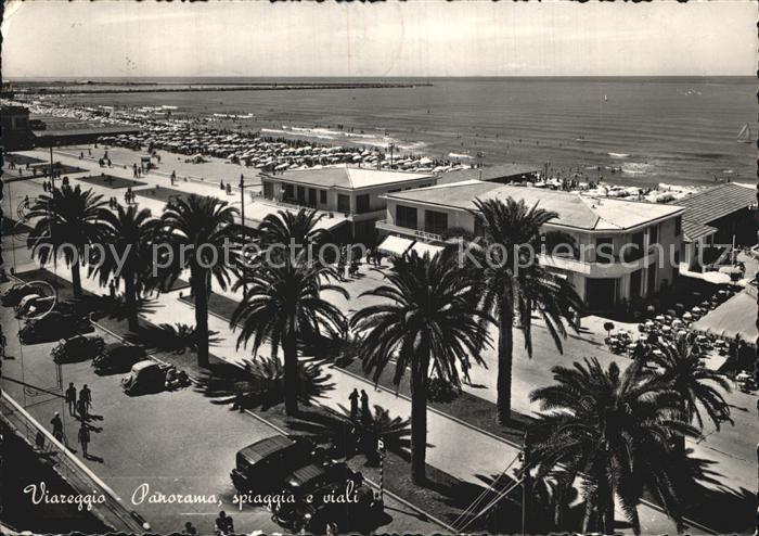 Viareggio Panorama Spiaggia e viali