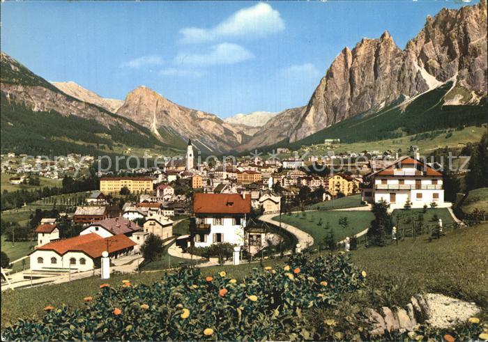 Cortina d Ampezzo verso il Col Rosa e Punta Fiammes Dolomiti