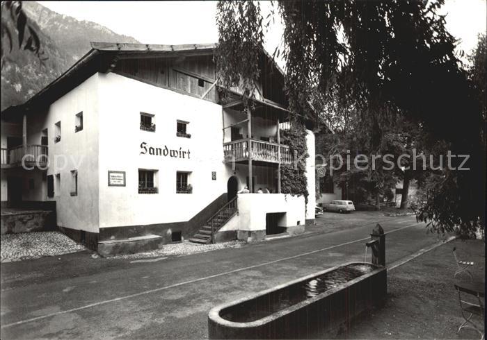 Passeier Val Passiria Albergo Sandwirt Gasthaus Geburtshaus A. Hofer