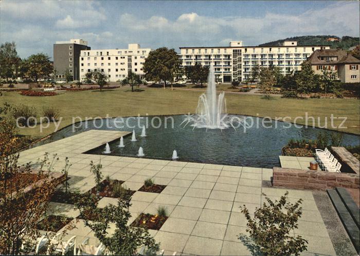 Bad Nauheim Kurpark Springbrunnen