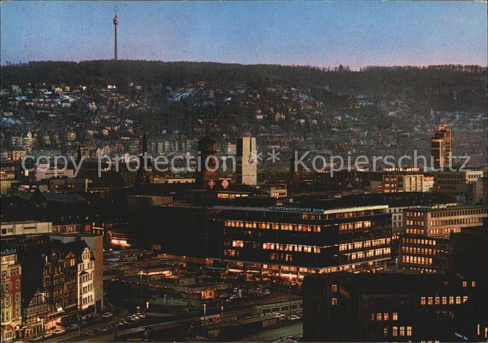 STUTTGART  CITY Blick zum kleinen Schlossplatz Fernsehturm