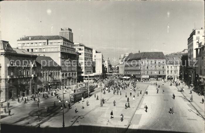 Zagreb Innenstadt Platz