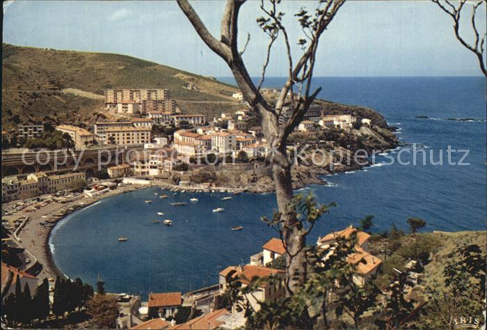 Cerbere Vue generale Cote Catalane