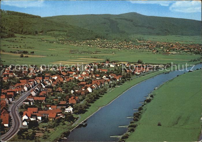 Vaake Luftkurort Weserbergland Fliegeraufnahme