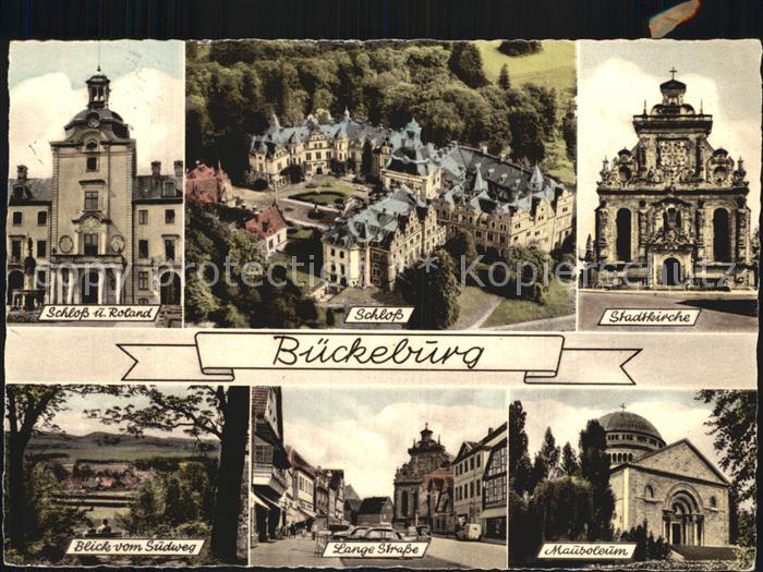 Bueckeburg Schloss Roland Statue Kirche Mausoleum Lange Strasse Suedweg