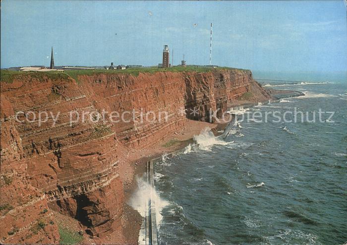 HELGOLAND Insel Schleswig-Holstein Westkueste