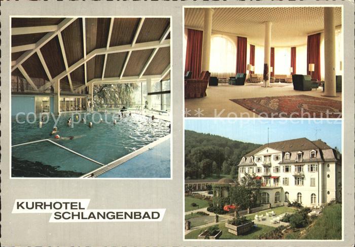 Schlangenbad Taunus Kurhotel Hallenbad