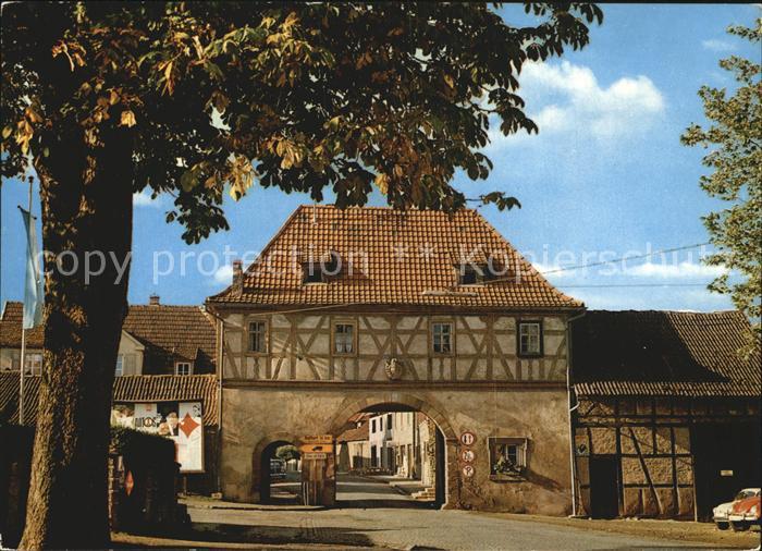 Hofheim Unterfranken Gossmannsdorfer Tor
