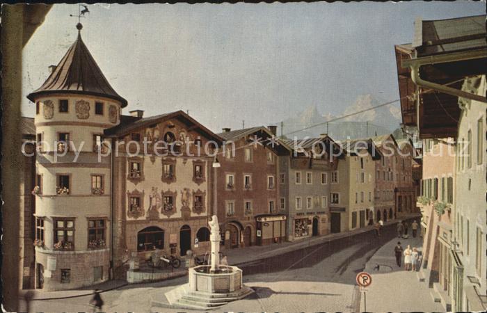 BERCHTESGADEN Bayern Marktplatz