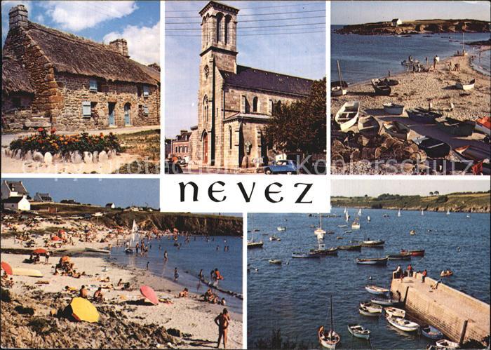 Nevez Kirche Strand Hafen