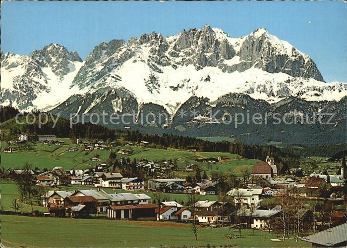 Kitzbuehel Tirol Wilden Kaiser