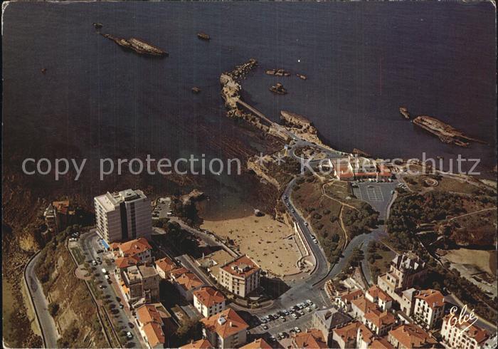 Biarritz Pyrenees Atlantiques Fliegeraufnahme