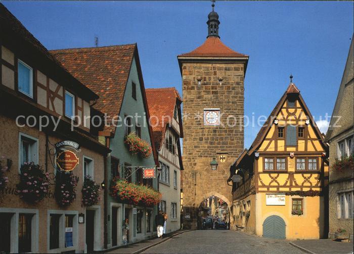 Rothenburg Tauber Siebersturm